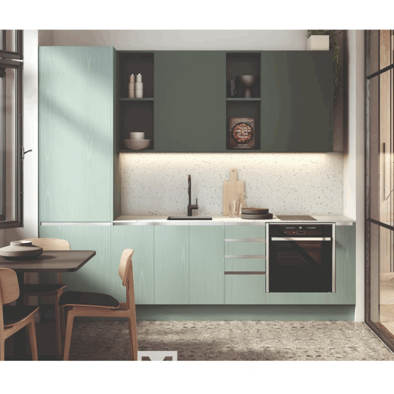 Cocinas verdes: claves para diseñarlas con el color tendencia